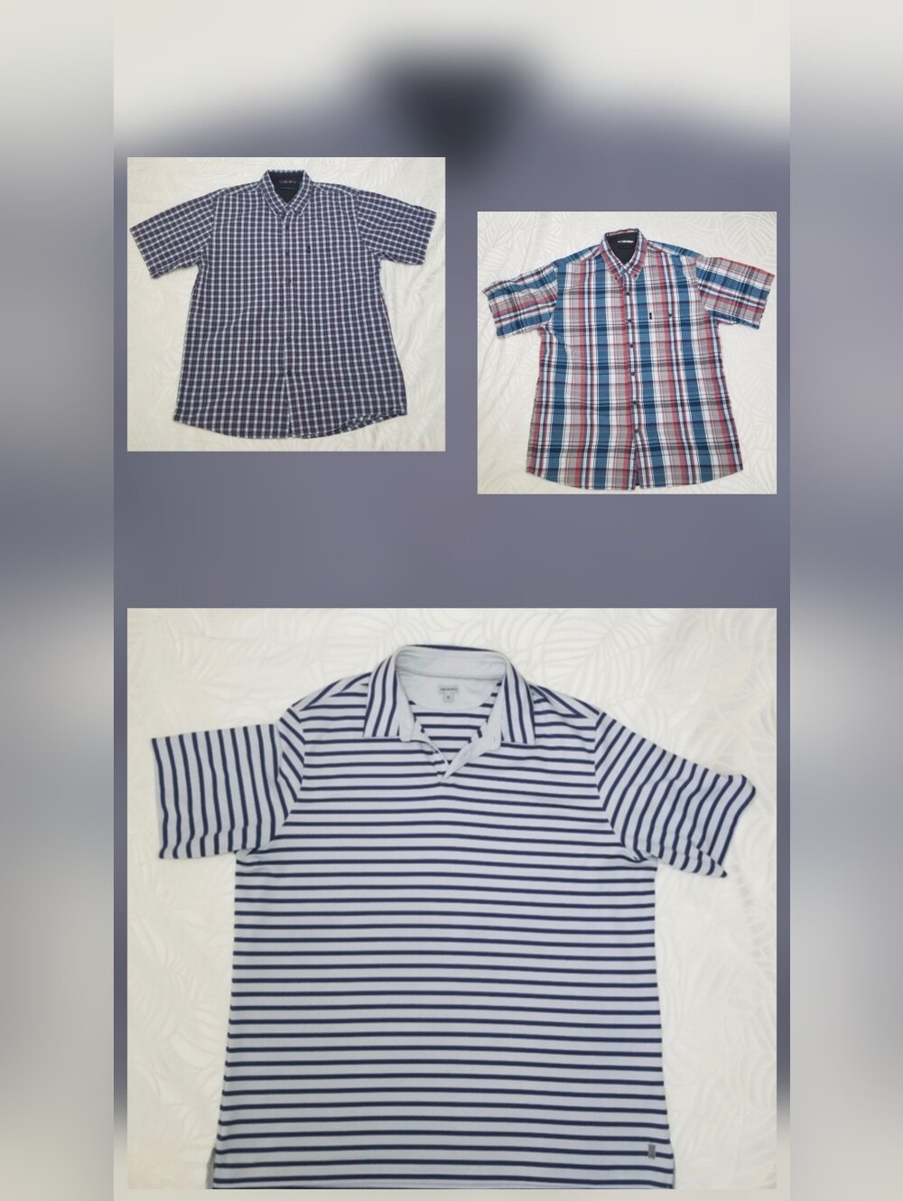 XL Bundle of 3 Men's Shirts $60